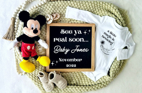 22 Magical Disney Pregnancy Announcements