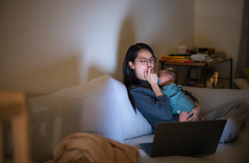 Why New Moms Still Feel Exhausted—Even With “Enough” Sleep