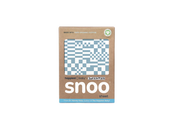 100% Organic Cotton SNOO Baby Bassinet Fitted Sheet