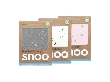 100% Organic Cotton Baby Bassinet Sheets for SNOO